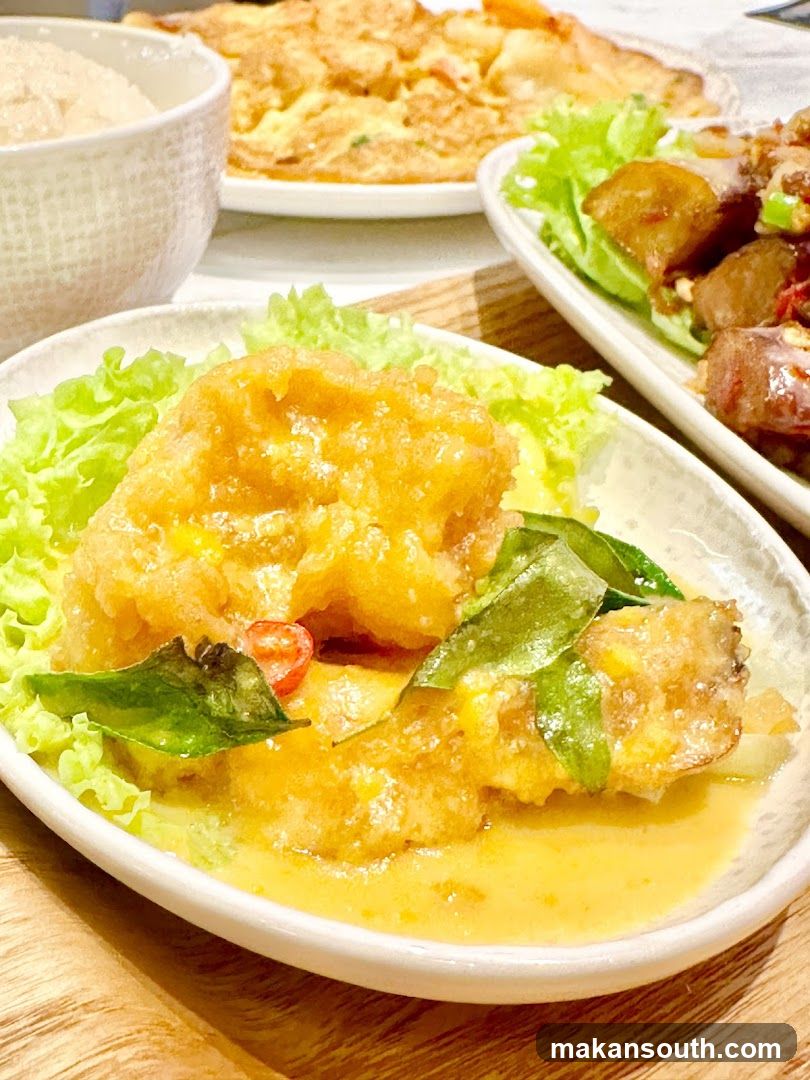 Food Dish with Curry and Lettuce