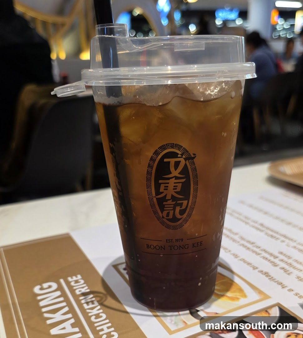 Iced Coffee at Boon Tong Kee