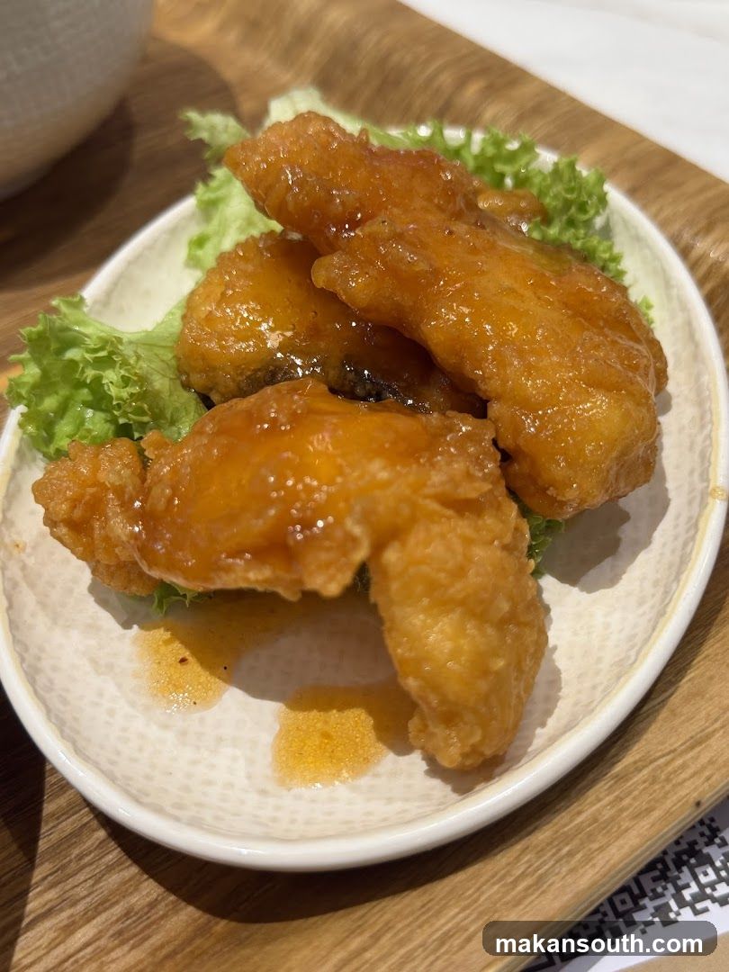 Fried Chicken with Glaze