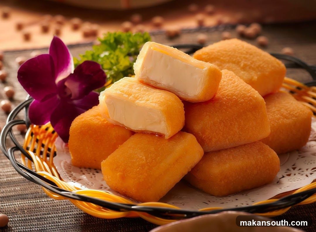 Fried Dough Cake with Cream Filling
