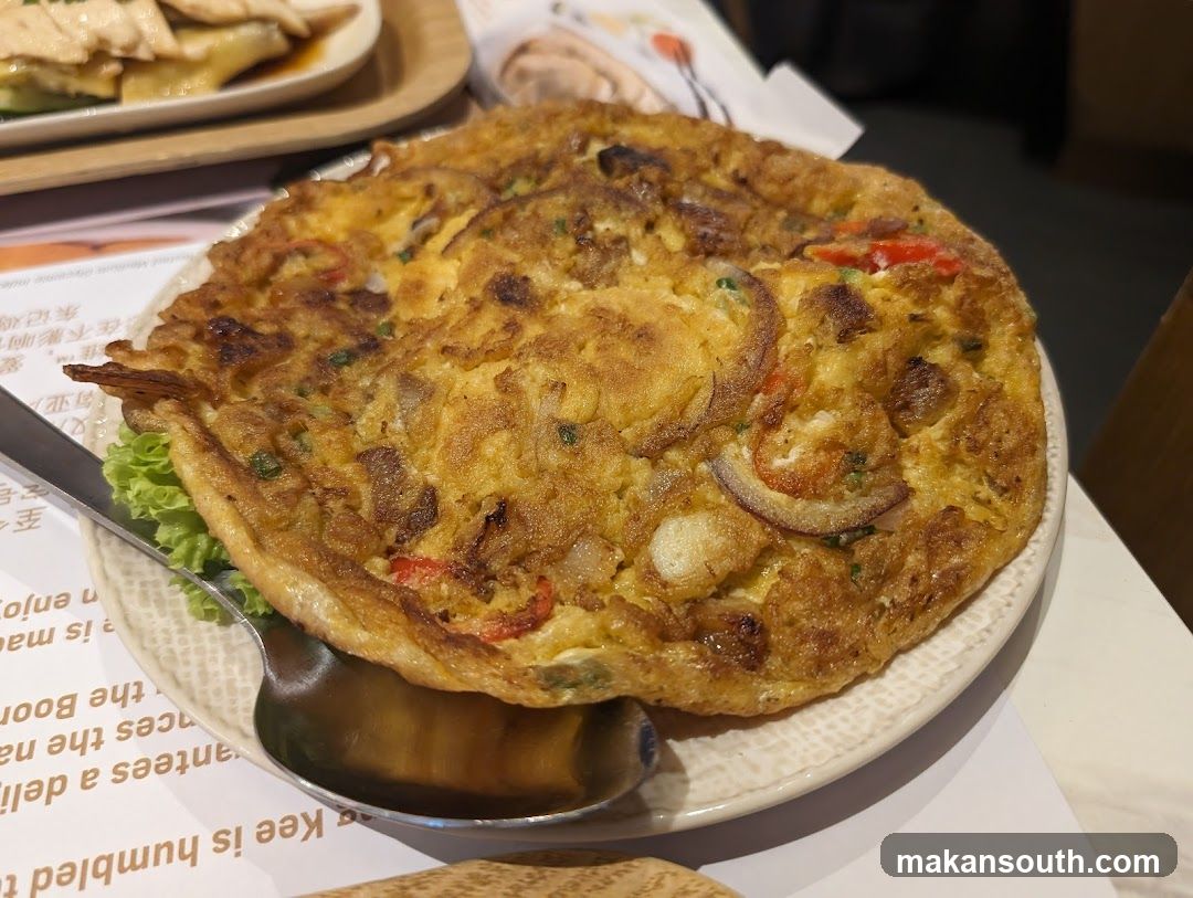Fried Omelette with Vegetables