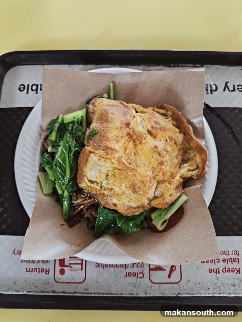 Egg Fried Rice with Greens