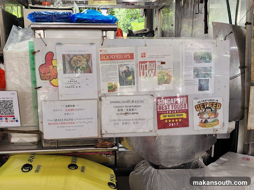 Food Stall Display Board