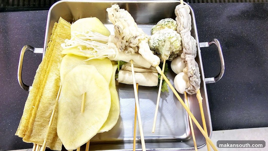 Skewered Ingredients