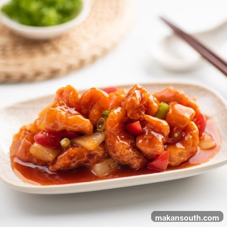 Sichuan-style Sweet and Sour Chicken