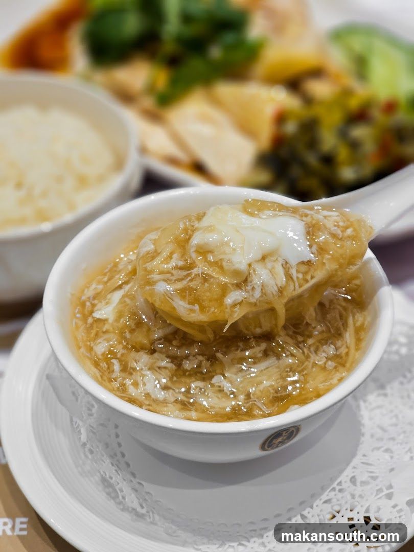 Dish with Egg and Broth