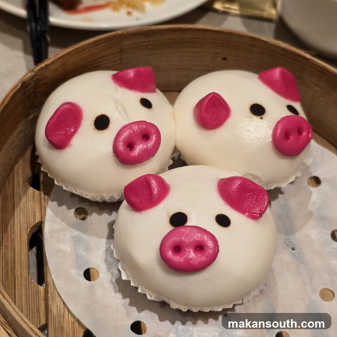 Pig-shaped Steamed Buns