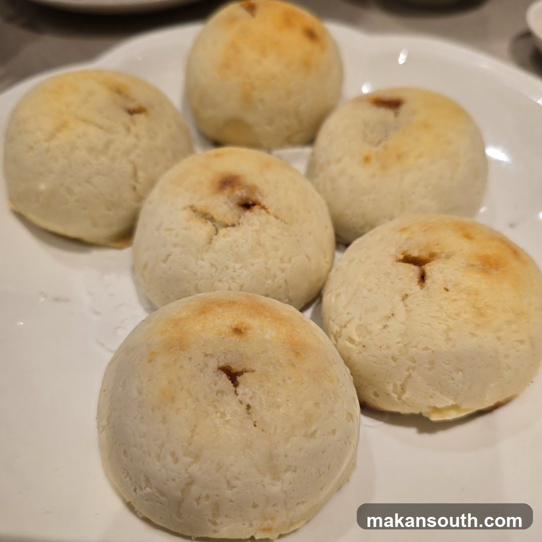 Steamed Buns on a Plate