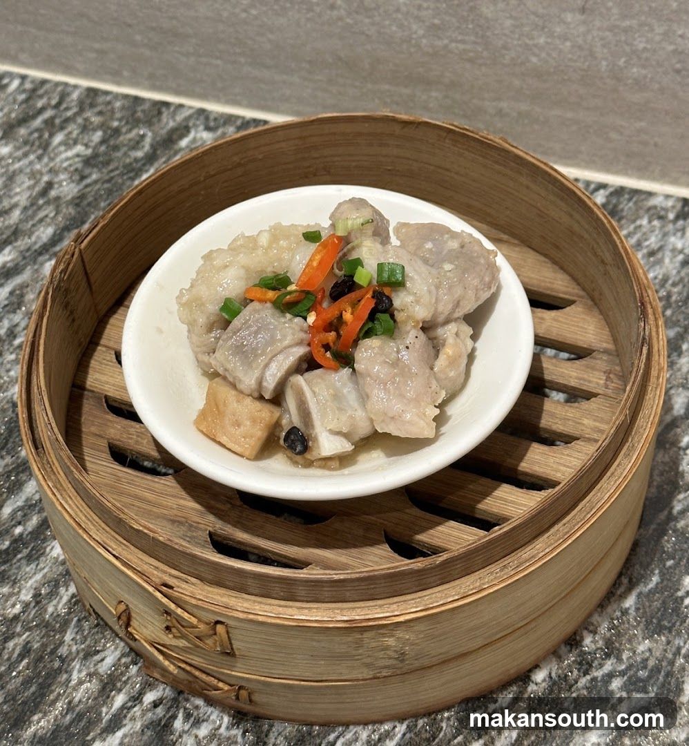 Steamed Pork Ribs with Rice