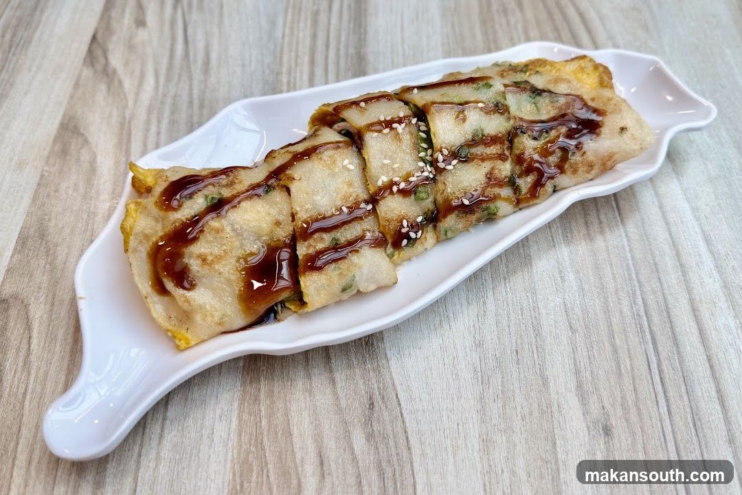 Fried Pancake with Sauce