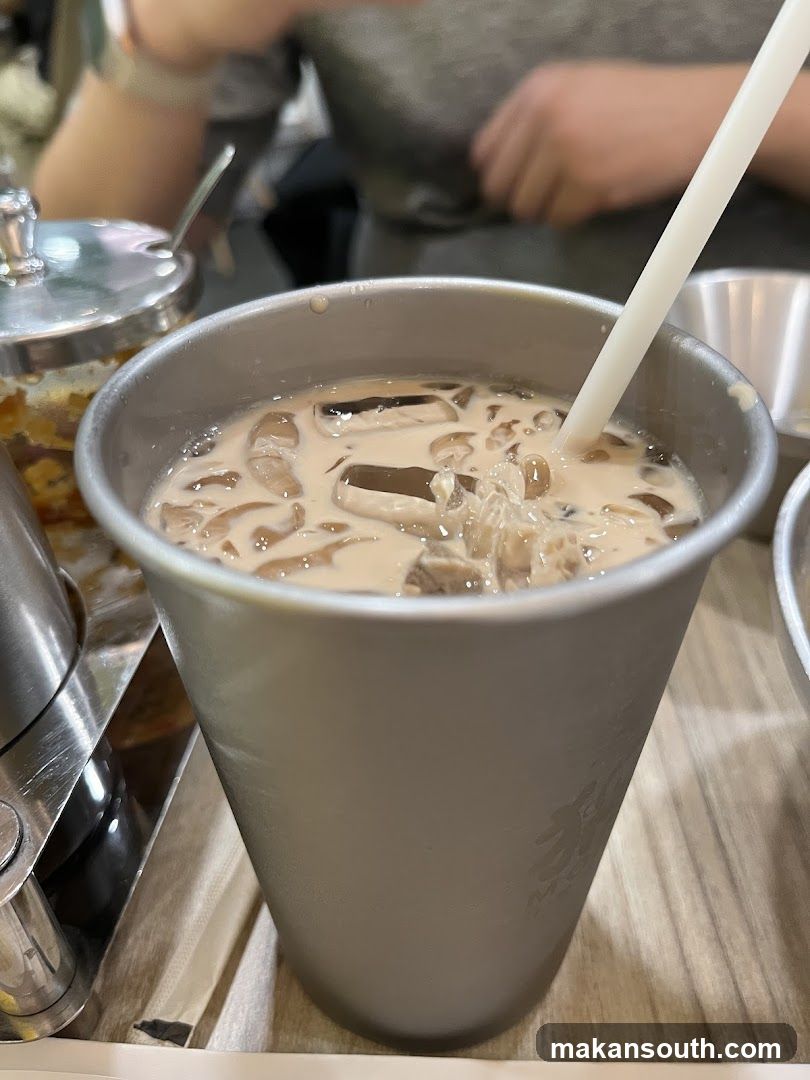 Iced Milk Tea with Jellies