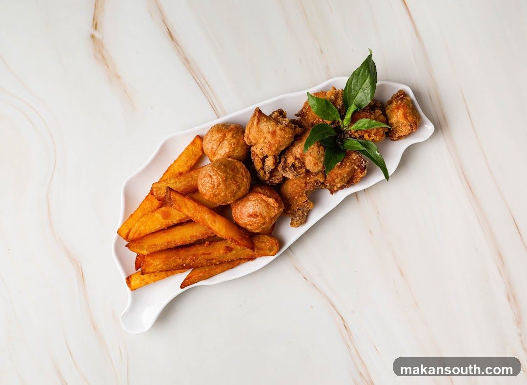 Fried Chicken and Fries Plate