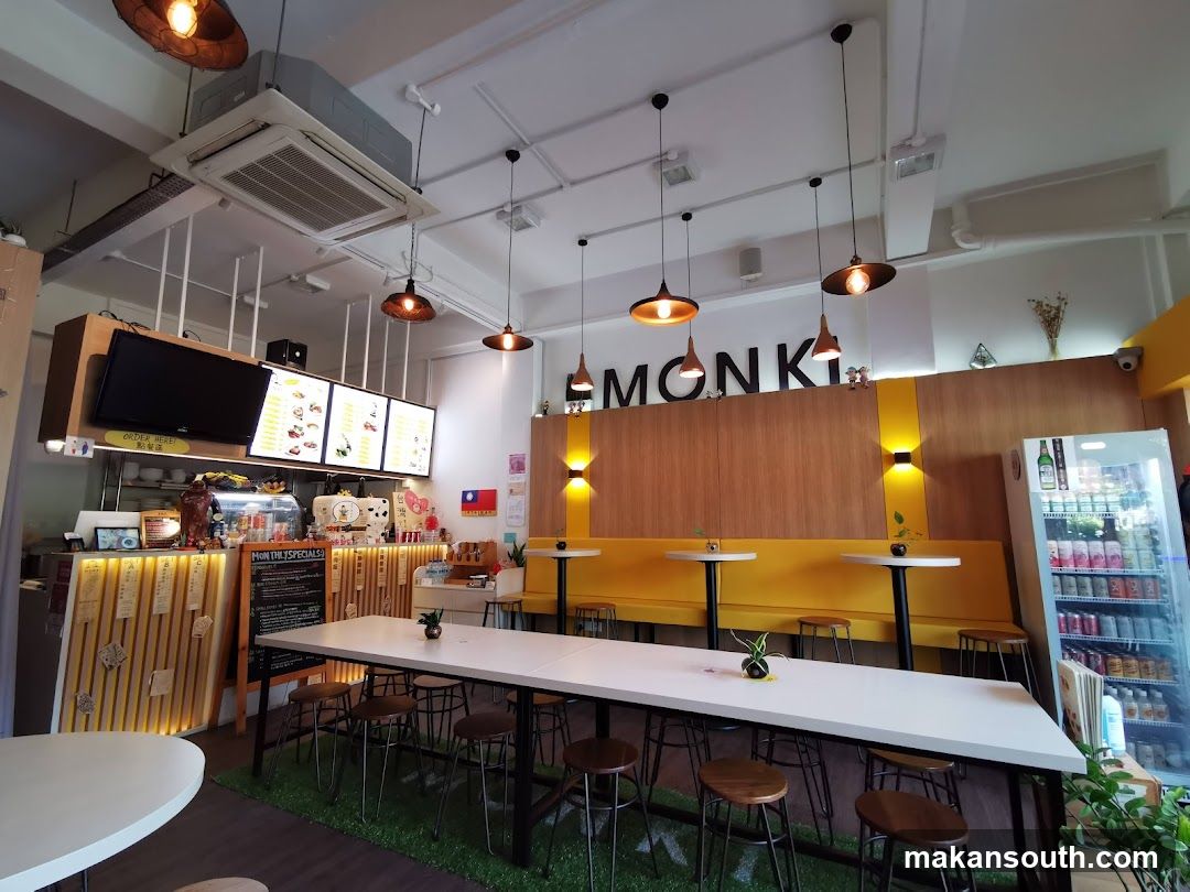 Interior of a modern cafe or restaurant