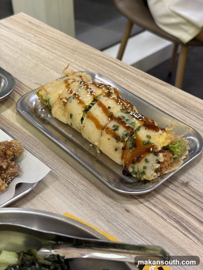 Food on table