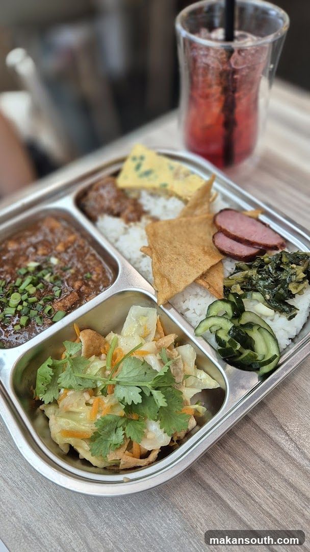 Bento Box Meal with Drink