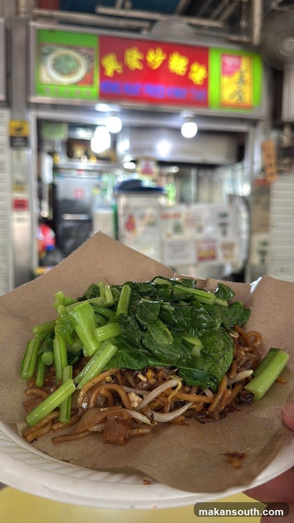 Chopsticks Fried Noodles with Greens
