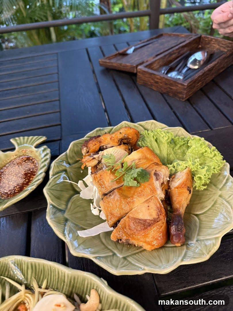 Roasted Chicken with Side Dishes