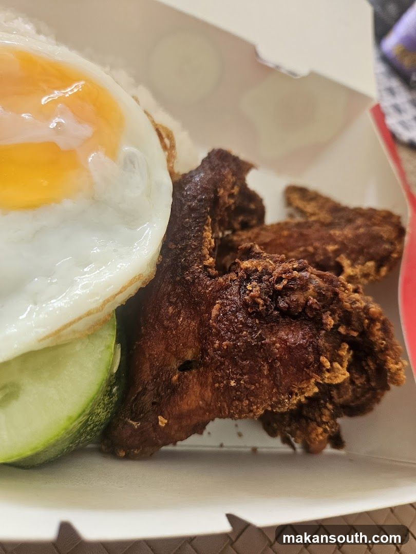 Nasi Lemak Ayam Taliwang Menu Board