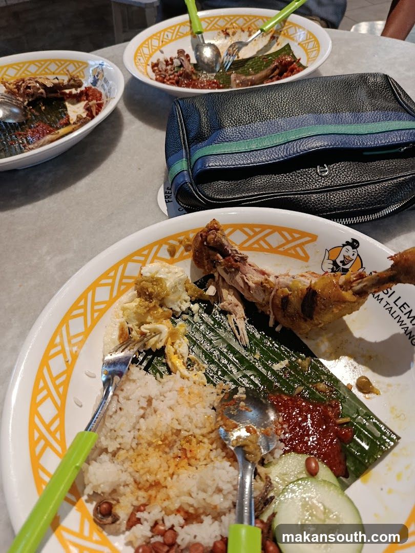 Nasi Lemak Plate