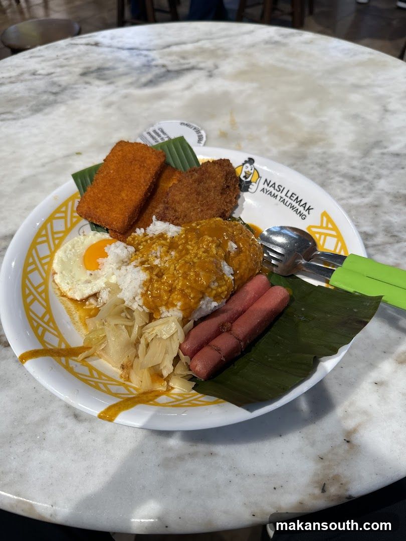 Nasi Lemak Ayam Taliwang Box