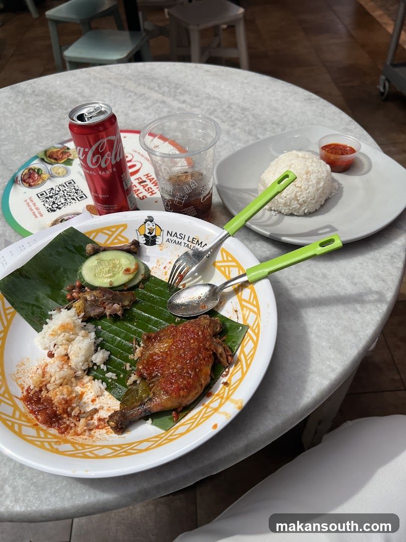 Nasi Lemak Ayam Taliwang Packaging Boxes