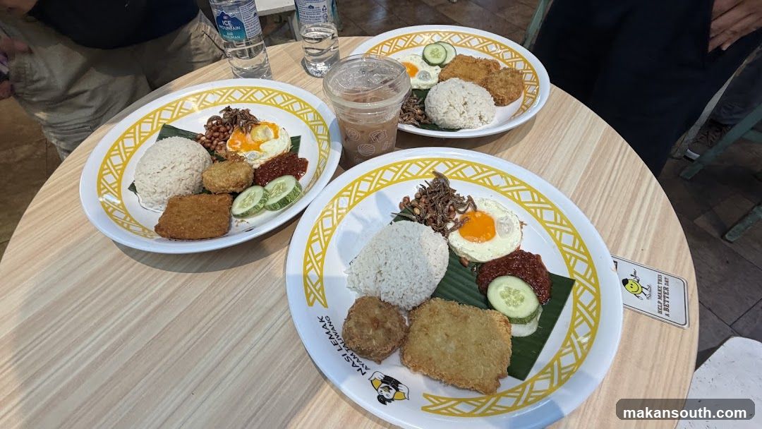 Nasi Lemak Plate