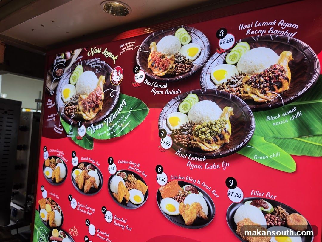 Nasi Lemak Takeaway Box