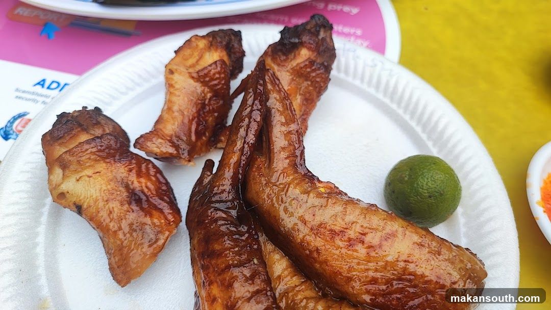 Grilled Chicken Wings with Lime