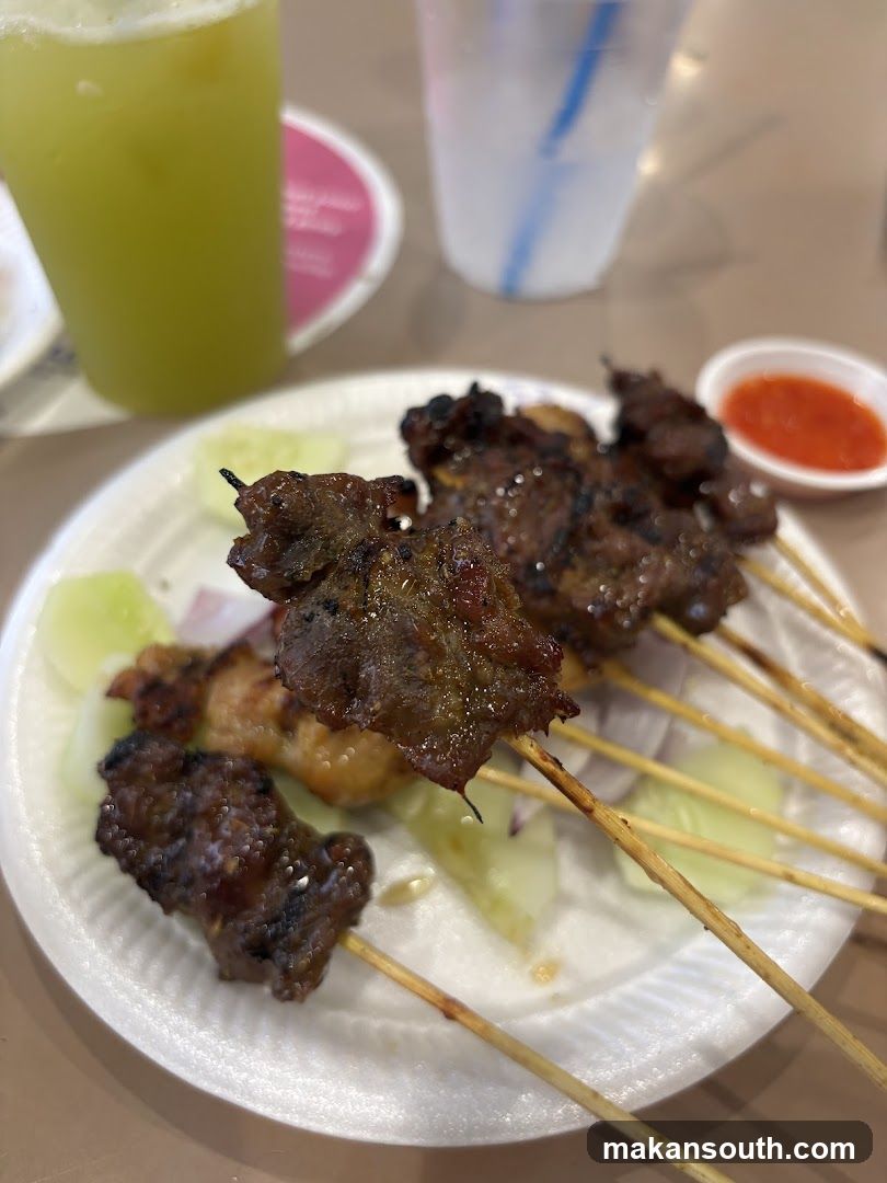 Grilled Meat Skewers with Sides