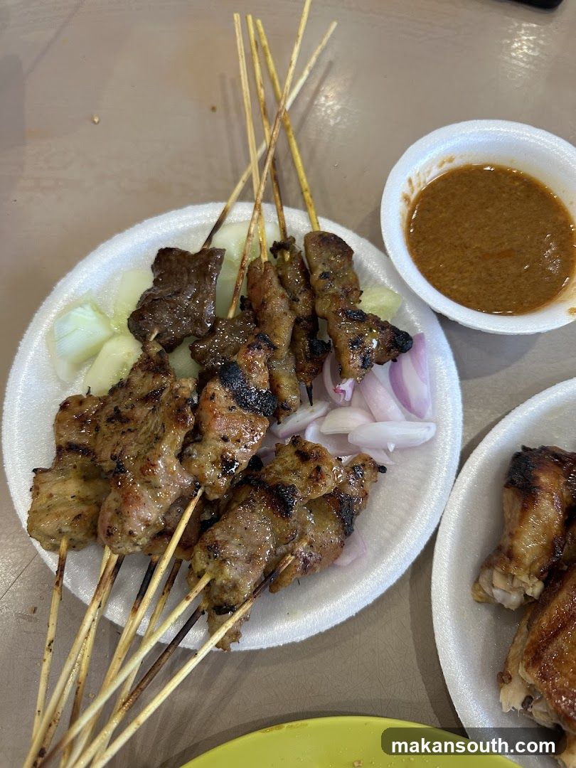Grilled Satay Skewers with Sauce