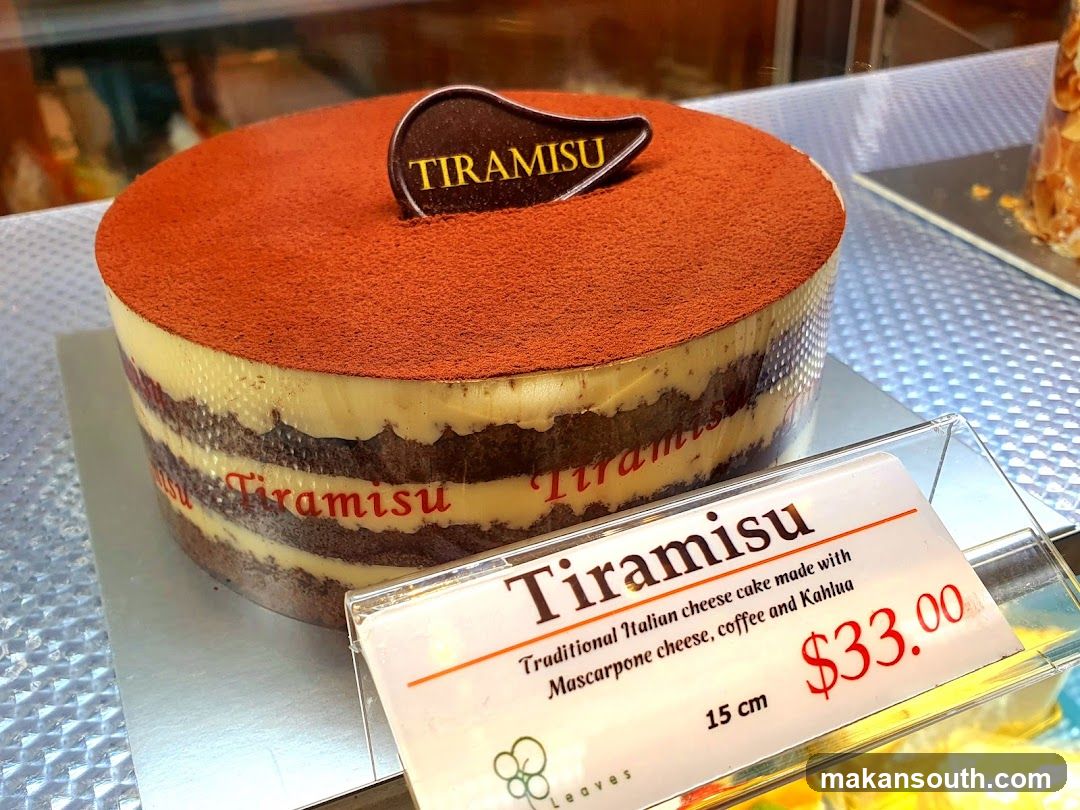 Tiramisu Cake Display