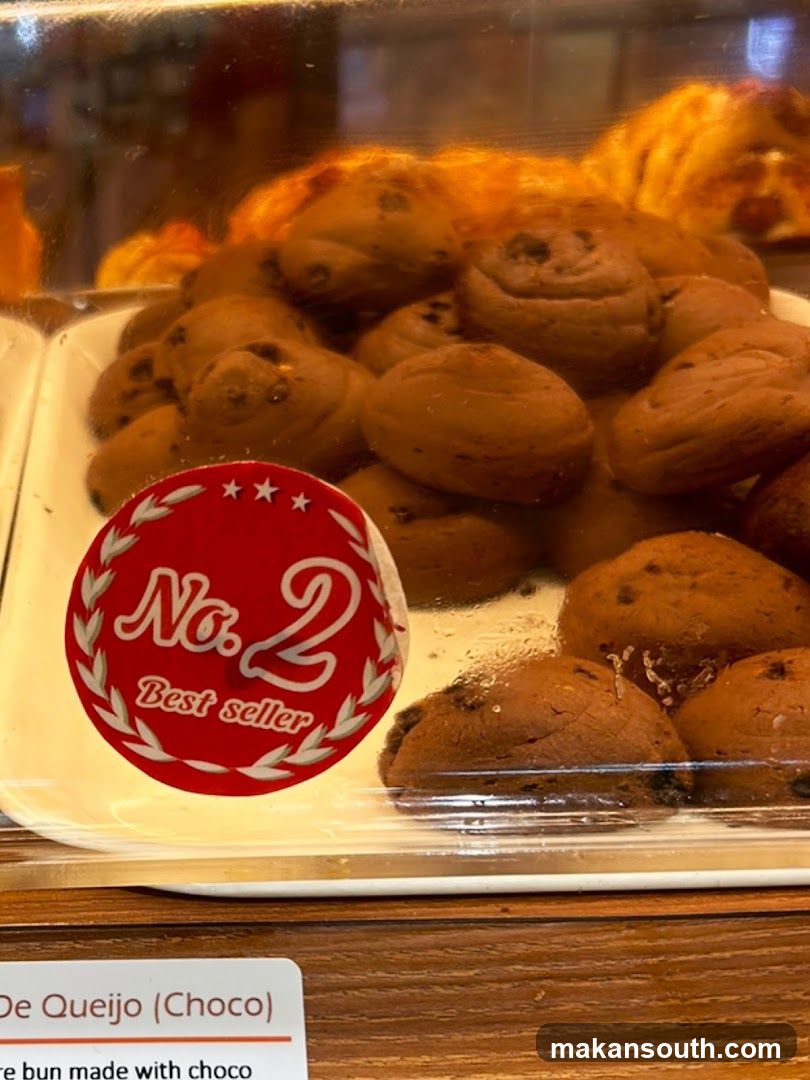 Chocolate Cheesecake Bun Display