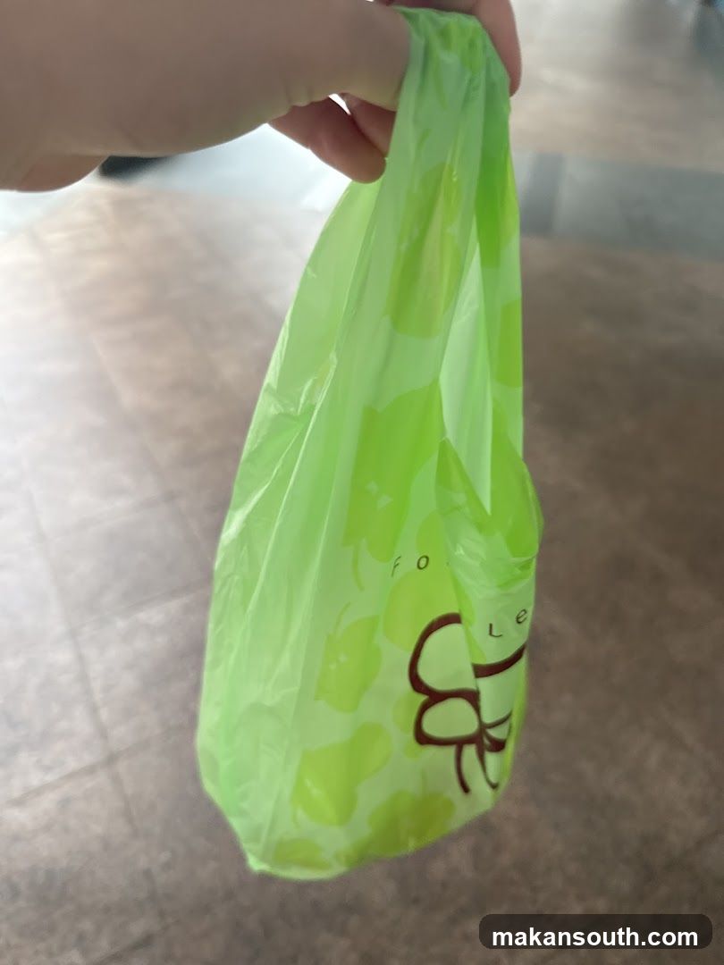 Green Plastic Bag