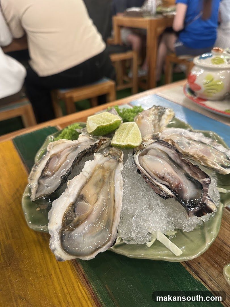 Oysters on Ice
