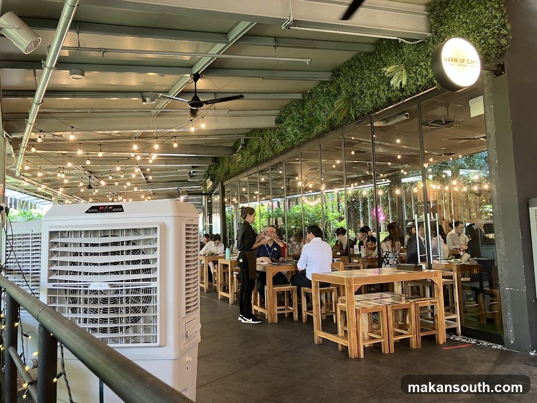 Outdoor Cafe Interior