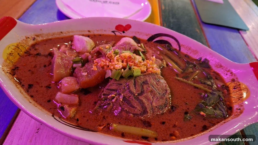 Spicy Noodle Dish with Garnish