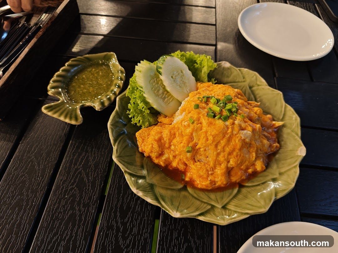 Thai Dish with Curry and Salad