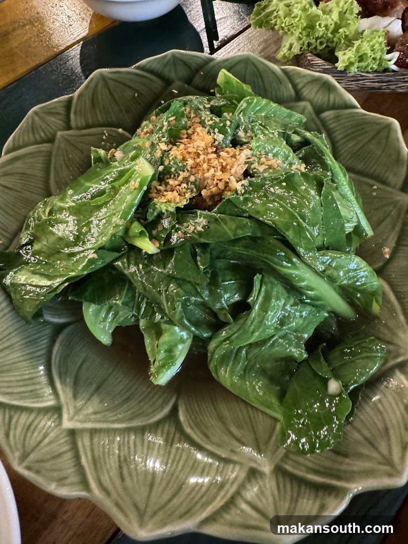 Stir-fried Greens with Garlic