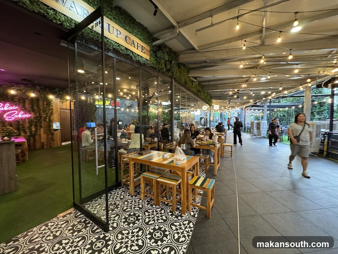 Outdoor Cafe Interior