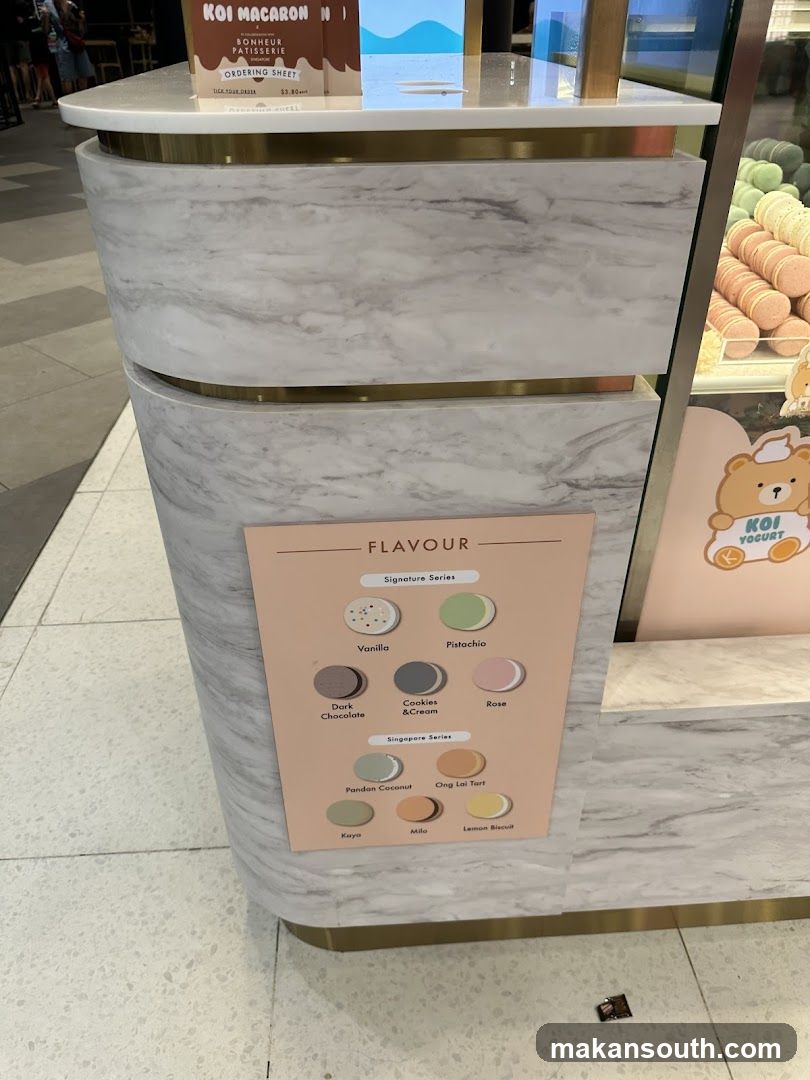Macaron Flavors
