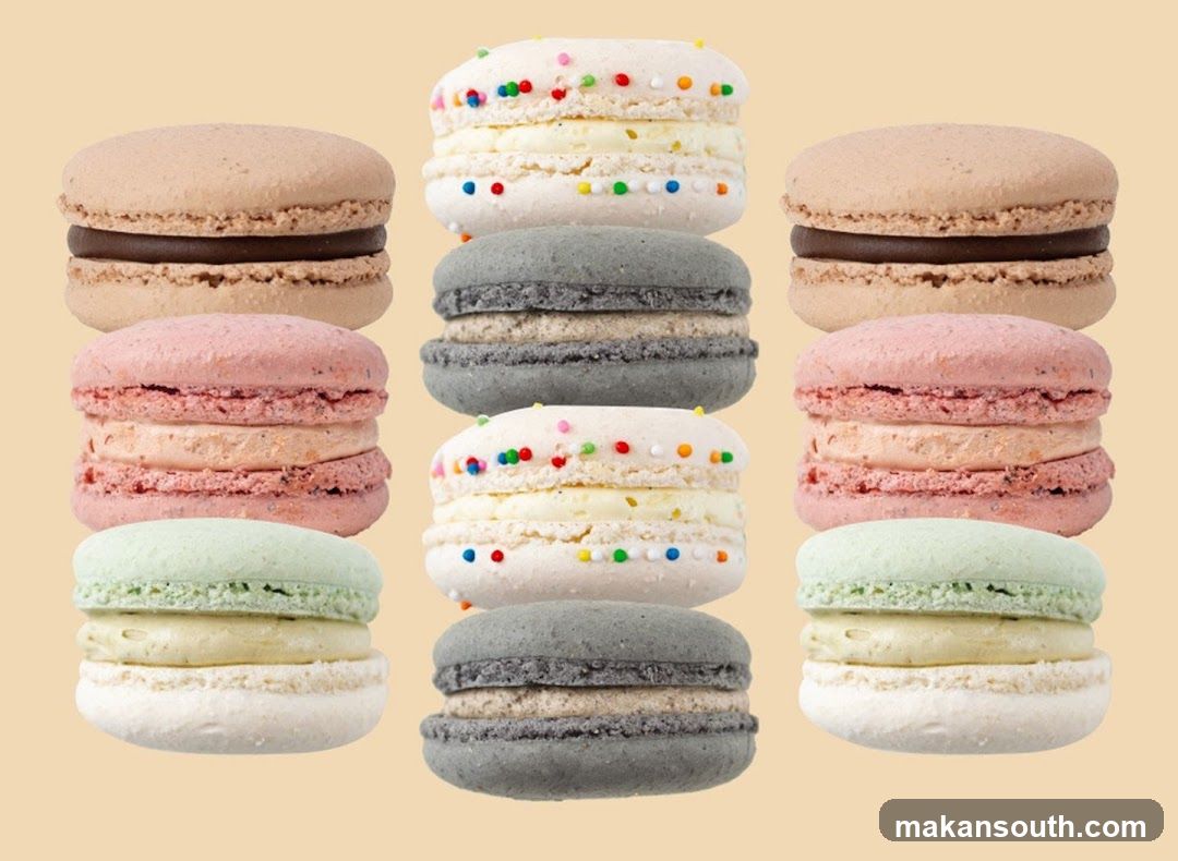 Assortment of Macarons