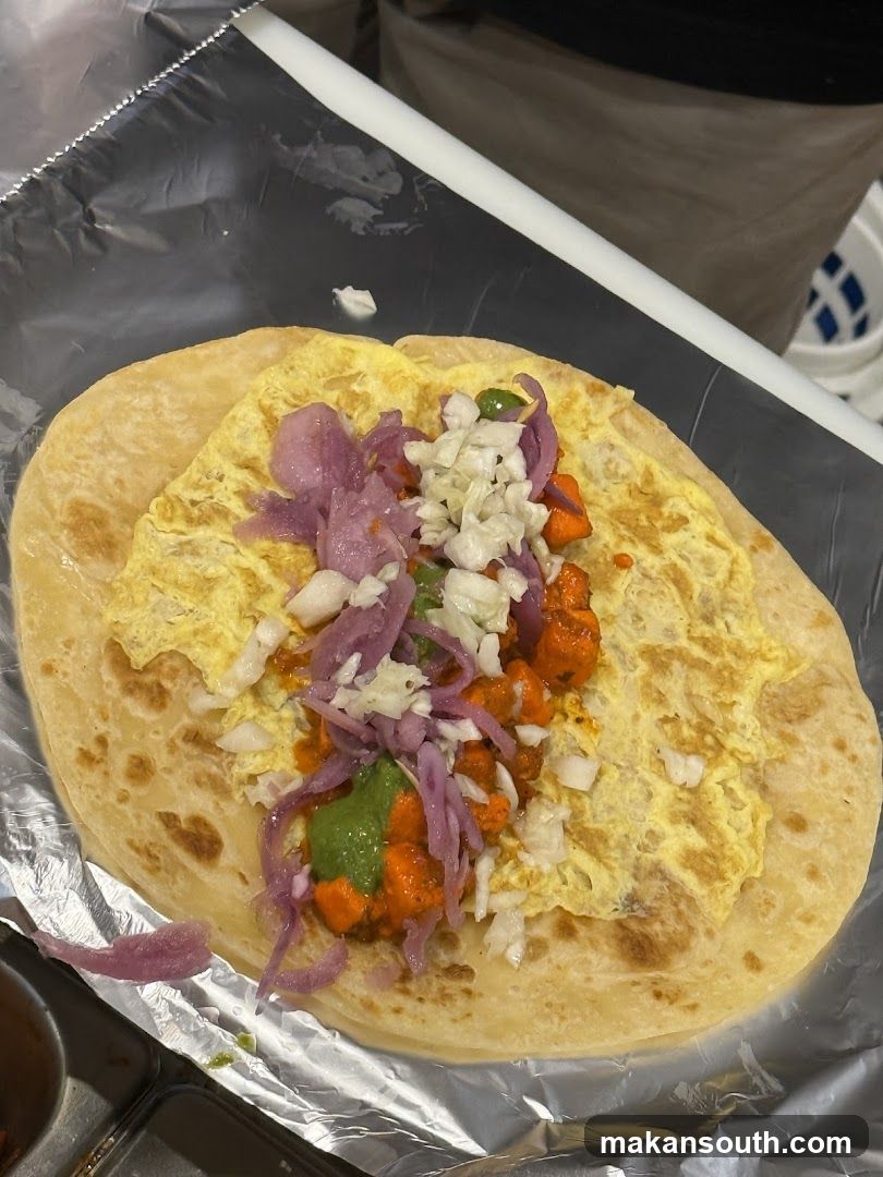 Chicken Tikka Roll