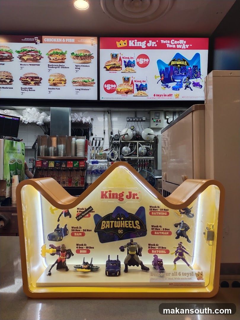 King Jr. Batwheels Display