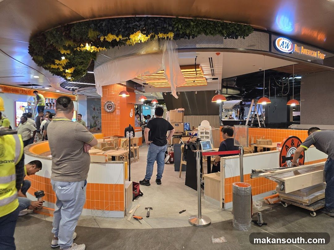 Restaurant Interior Under Construction