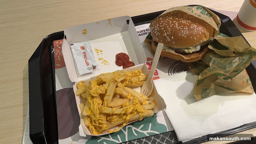 Fast Food Meal on Tray