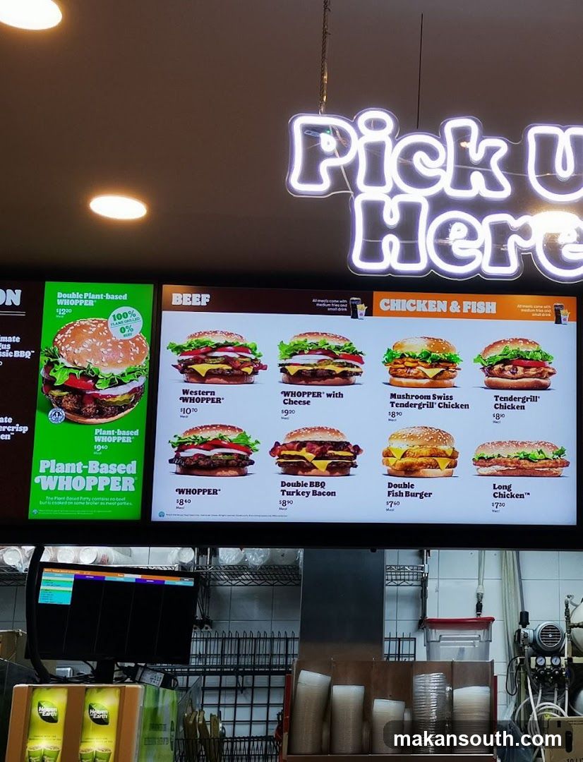 Burger Menu Board