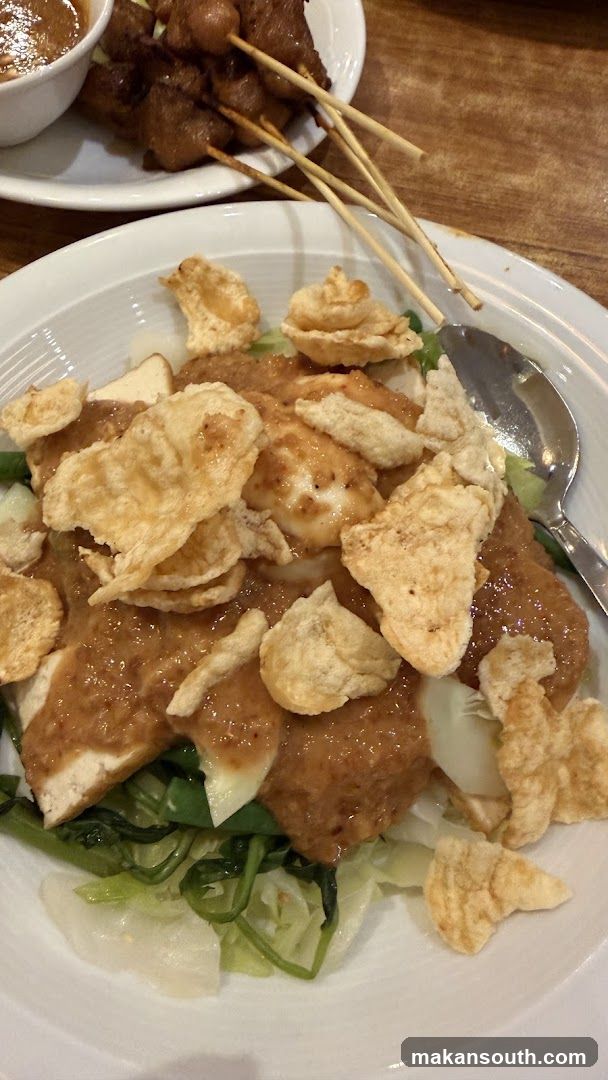Gado-Gado and Satay