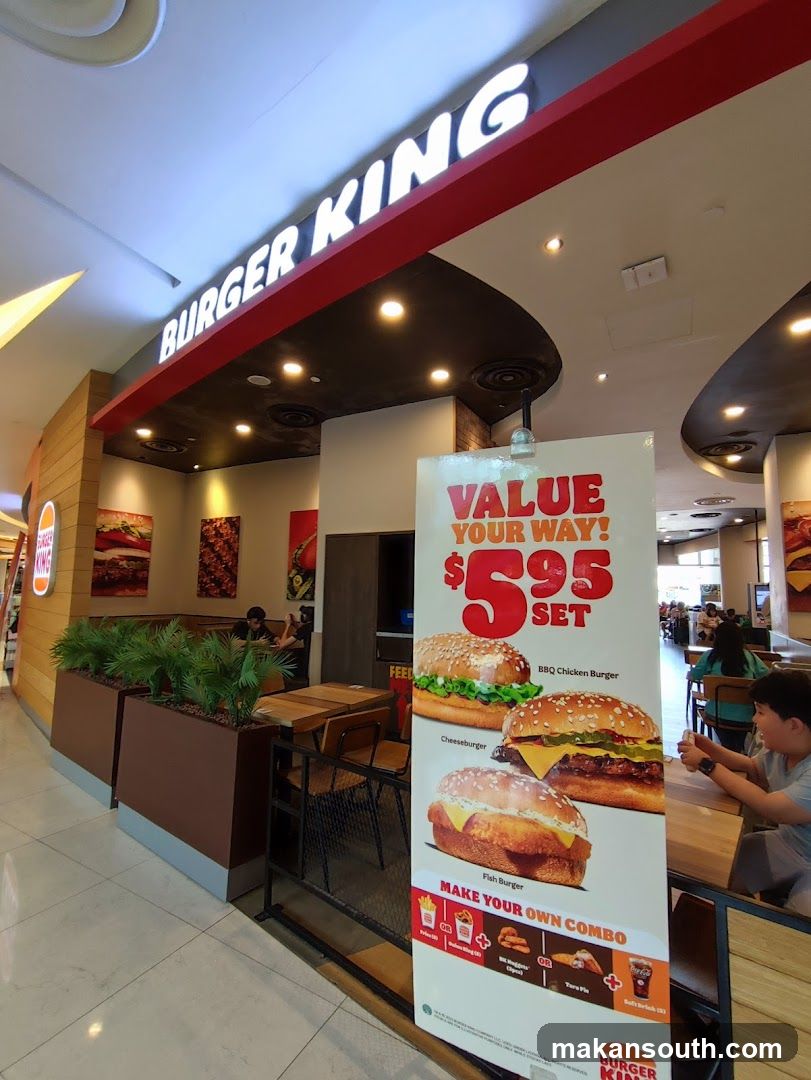 Burger King Interior View
