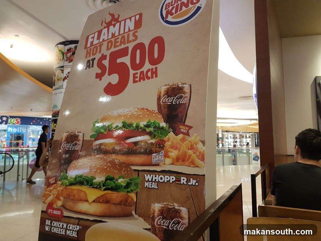 Burger King Ad Display
