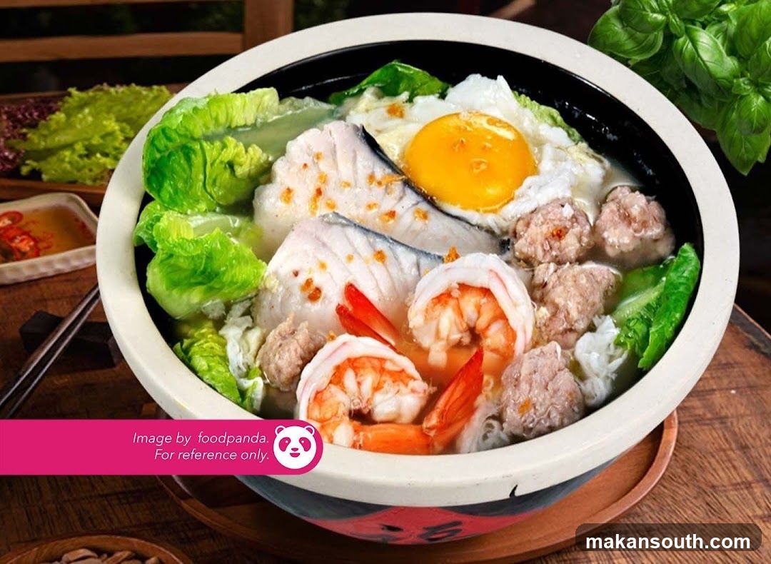 Hot Pot with Shrimp and Fish